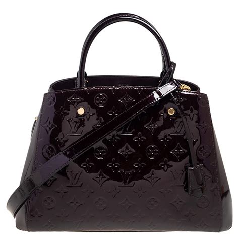 louis vuitton montaigne amarante|LOUIS VUITTON Vernis Montaigne MM Amarante.